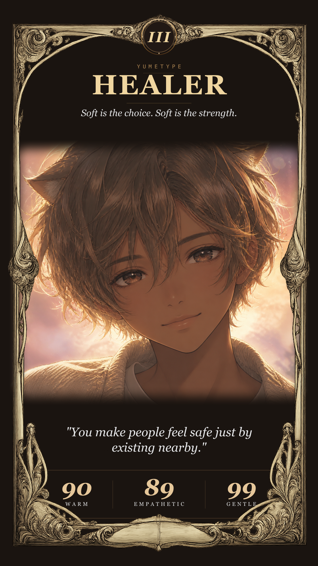 The Kemonomimi Healer archetype card