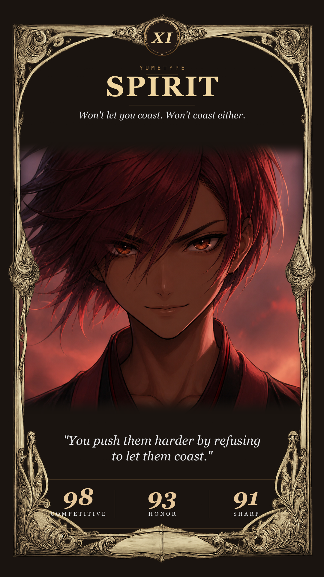 The Rival Spirit archetype card